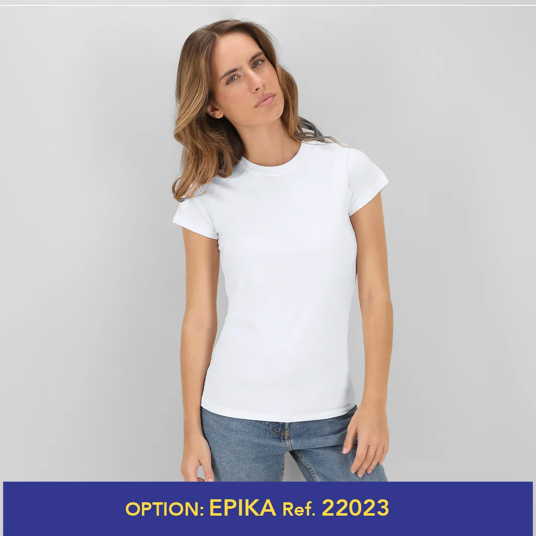 Wcs150 — Camiseta Mujer Blanca "keya"