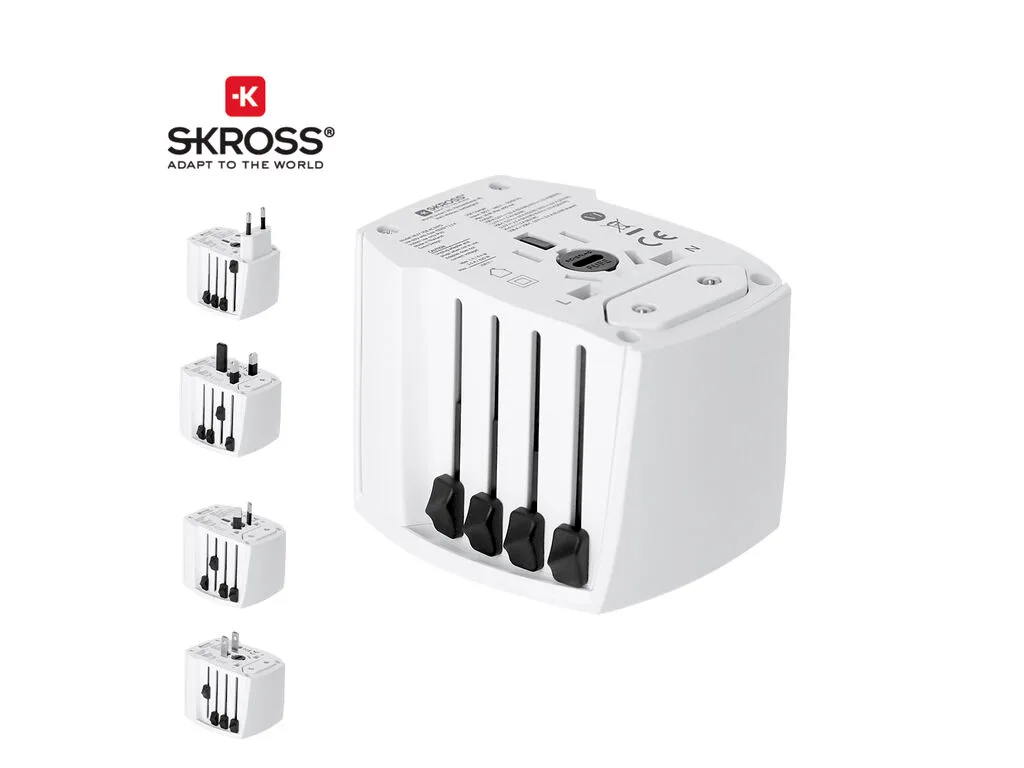 Muv Usb 30w Pd — Adaptador Viaje Universal Skross