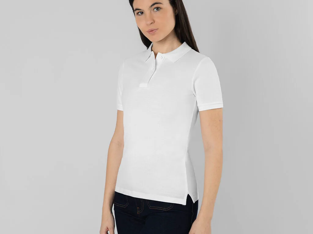 Charles — Polo Mujer Blanco